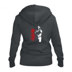 Жіноче худі на блискавці Kyokushin Kanku Master - PrintSalon