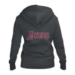 Жіноче худі на блискавці LA Lakers - PrintSalon