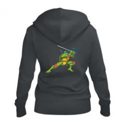Женское худи на молнии Leo - PrintSalon