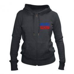 Женское худи на молнии LIQUI MOLY - PrintSalon