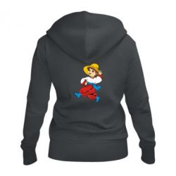 Жіноче худі на блискавці Маленький українець - PrintSalon