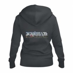 Жіноче худі на блискавці Маріуполь-PrintSalon Жіноче худі на блискавці Маріуполь