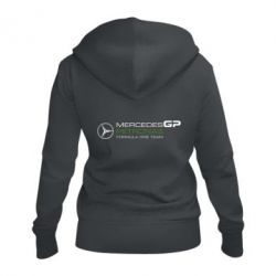 Жіноче худі на блискавці Mercedes GP - PrintSalon
