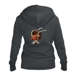 Женское худи на молнии Mimic - PrintSalon