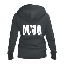 Жіноче худі на блискавці MMA Life - PrintSalon
