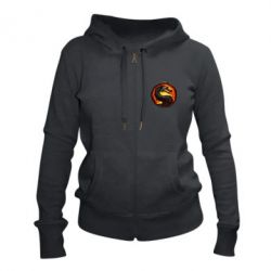 Женское худи на молнии Mortal Combat - PrintSalon