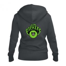 Женское худи на молнии Mr. Pickles - PrintSalon