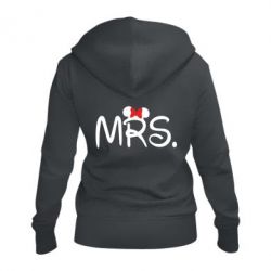 Женское худи на молнии Mrs. - PrintSalon