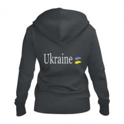 Женское худи на молнии My Ukraine - PrintSalon