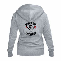 Женское худи на молнии Negan Lucille - PrintSalon