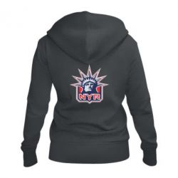 Жіноче худі на блискавці New York Rangers-PrintSalon Жіноче худі на блискавці New York Rangers