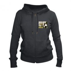 Женское худи на молнии Пабло Эскобар