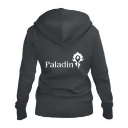 Женское худи на молнии Paladin - PrintSalon