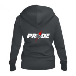 Женское худи на молнии Pride - PrintSalon
