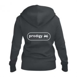 Женское худи на молнии Prodigy Logo - PrintSalon