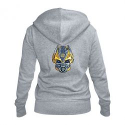 Жіноче худі на блискавці Робот bumblebee-PrintSalon Жіноче худі на блискавці Робот bumblebee