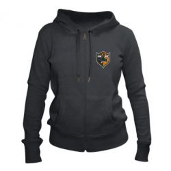 Женское худи на молнии San Jose Sharks - PrintSalon