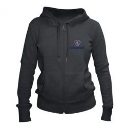 Женское худи на молнии Scania - PrintSalon