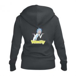 Женское худи на молнии Schwifty