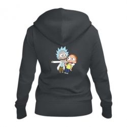 Женское худи на молнии See Morti