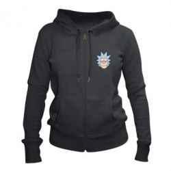 Женское худи на молнии Smoky Rick