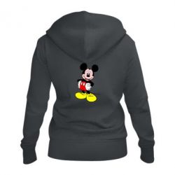 Женское худи на молнии Сool Mickey Mouse - PrintSalon