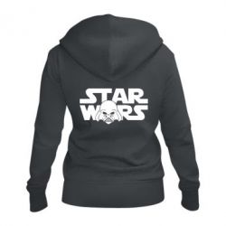 Женское худи на молнии StarWars Logo