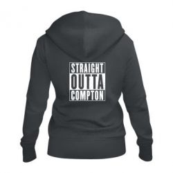 Жіноче худі на блискавці Straight outta compton