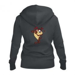 Жіноче худі на блискавці Taz in love - PrintSalon