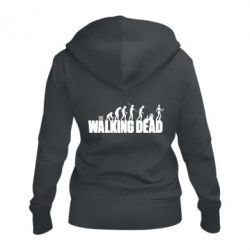 Женское худи на молнии The Walking Dead Evolution - PrintSalon