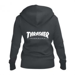 Женское худи на молнии Thrasher Magazine - PrintSalon