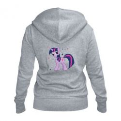 Женское худи на молнии Twilight Sparkle - PrintSalon