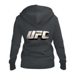 Жіноче худі на блискавці UFC 3D - PrintSalon