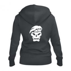 Жіноче худі на блискавці VDV Skull - PrintSalon