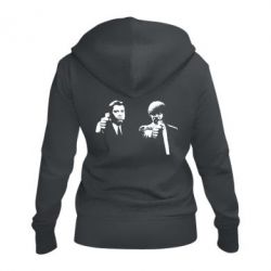 Женское худи на молнии Vincent and Jules - PrintSalon