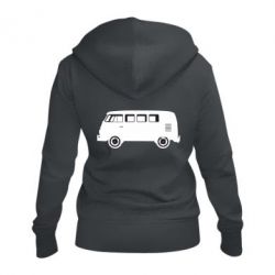 Женское худи на молнии VV - PrintSalon