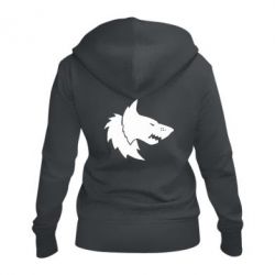 Женское худи на молнии Warhammer Space Wolf - PrintSalon