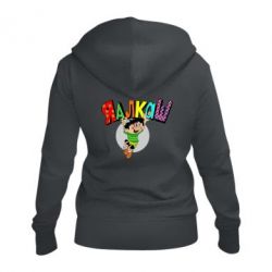 Женское худи на молнии Яалкаш - PrintSalon