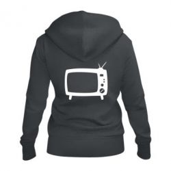 Женское худи на молнии Ящик