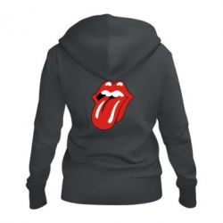 Жіноче худі на блискавці Мова Rolling Stones - PrintSalon