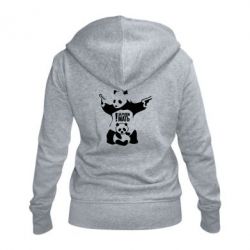 Женское худи на молнии За рулем мать - PrintSalon