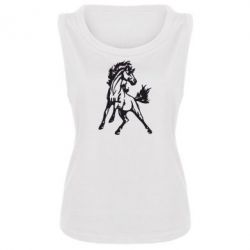 Женская майка Жеребец - PrintSalon