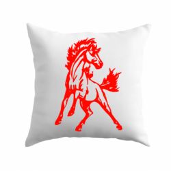 Подушка Жеребец - PrintSalon