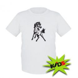 Детская футболка Жеребец - PrintSalon