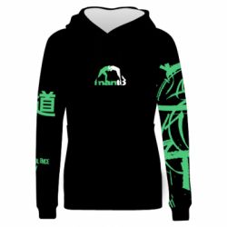 Жіноче 3D худі Monto: Peaceful violence society