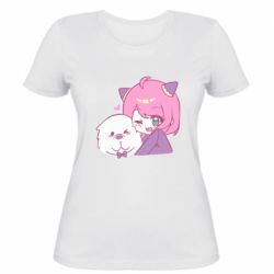 Женская футболка Аня и Бонд Форджер