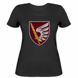 Жіноча футболка Лого ДШВ - PrintSalon