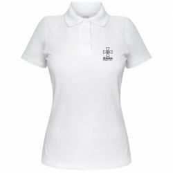 Жіноче поло Дівчина Солдата ЗСУ. - PrintSalon