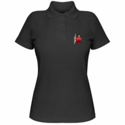 Женское поло F1 Charles Leclerc - PrintSalon