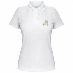 Женское поло Капибара и Морская свинка - PrintSalon